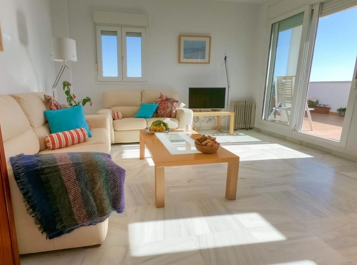 Terraza Trafalgar Apartamento Tipo Penthouse Con Enorme Terraza Y Vistas Al Mar Конил-де-ла-Фронтера Екстериор снимка
